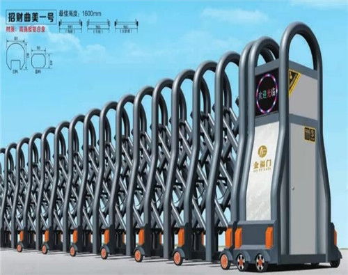 乾县专业做小区电动不锈钢伸缩门