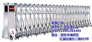 振昌门业电动伸缩门 认证品质与高清细节展示